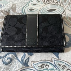 Coach back wallet